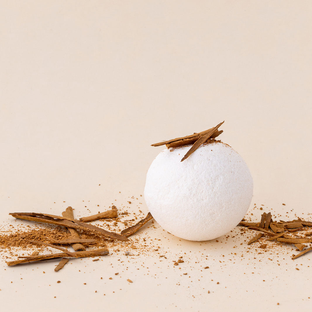 Cinnamon Swirly Bath Bomb