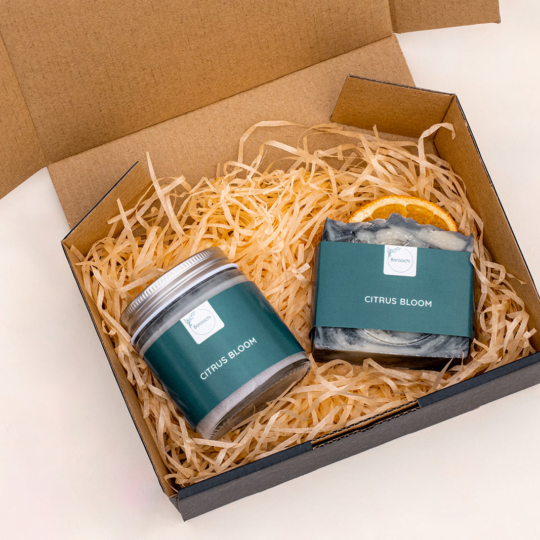 Citrus Bloom Gift Pack - Soap and Body Scrub
