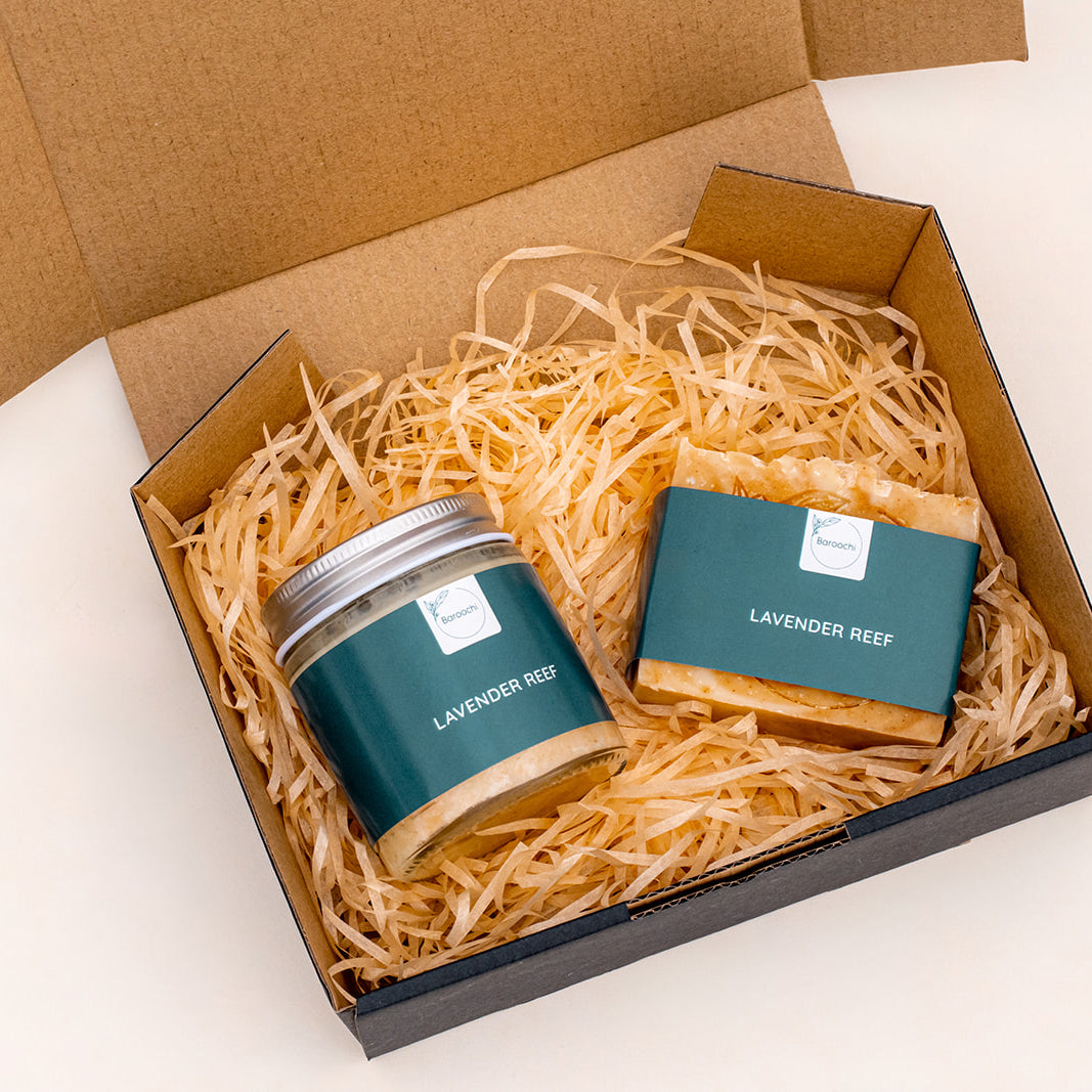 Lavender Reef Gift Pack - Soap and Body Scrub